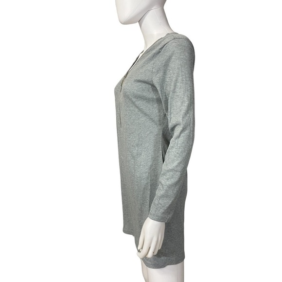 Grey Long Sleeve Front Zipper Dress Size M
New - Picture 4 of 7